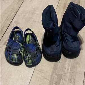 Size 6 - Toddler - Boots and crocs